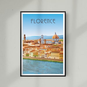 Italien Reise-Print Italien Reise-Poster Florenz Reise-Druck Florenz Reise-Poster Florenz Duom-Druck Florenz Duom-Poster Toskana