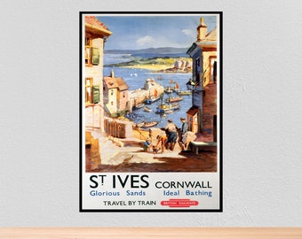 Vintage Malta Island of History Tourism Poster Print A3//A4