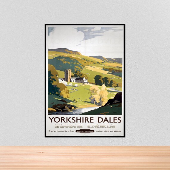 Vintage Style Railway Poster Wells Somerset A4//A3//A2 Print