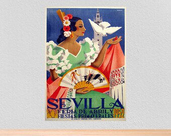 A3 Tw70 vintage 1920 Montserrat Espagne Espagnol travel poster Imprimer A1 A2 