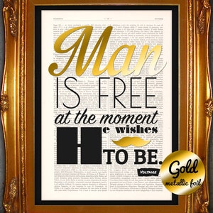 Dictionary Art Print,wall decor,wall art,freedom,wall hanging,vintage dictionary print,home living,vintage poster,vintage gift - 4