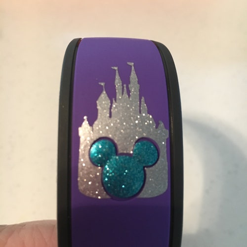 Magic Band Mickey Castle With Colored Mickey - Etsy