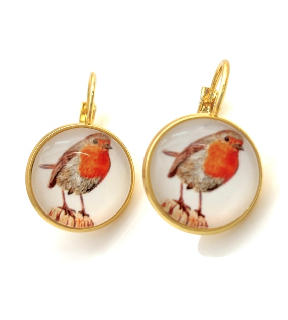 Red Robyn Earrings Red Robyn Earrings