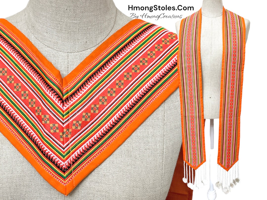 X - New 64.99 | Hmongstoles.com | Hmong Graduation Stole | Senior Gift ...