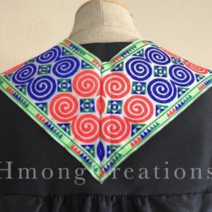 44.99 HmongStoles.Com Hmong Graduation Stole Not Lined Embroidered Priest Stole hmongcreations.etsy.com image 6