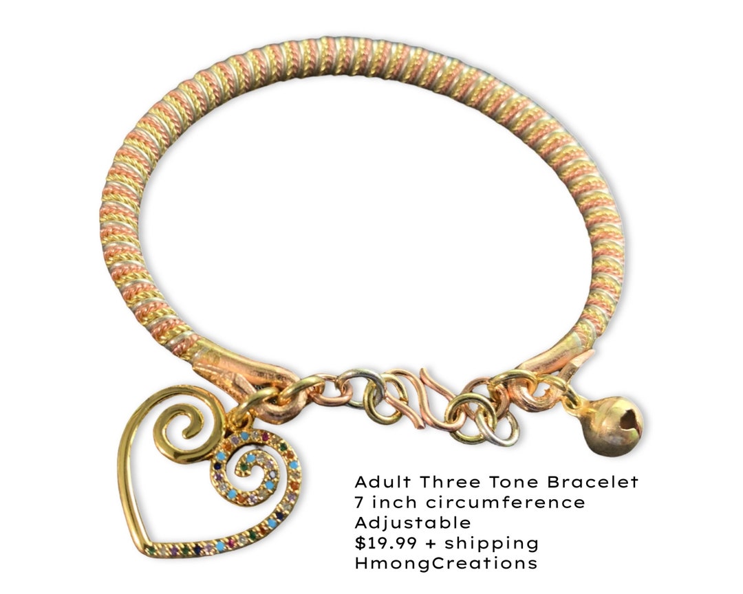 Hmong Bracelet Adult Size Lisa Hmong Etsy