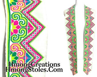X newD39.99 | HmongStoles.com | Hmong Graduation Stole | Not lined | Machine Embroidered | Add PRINTED Name = 10.00 | Hmongstoles