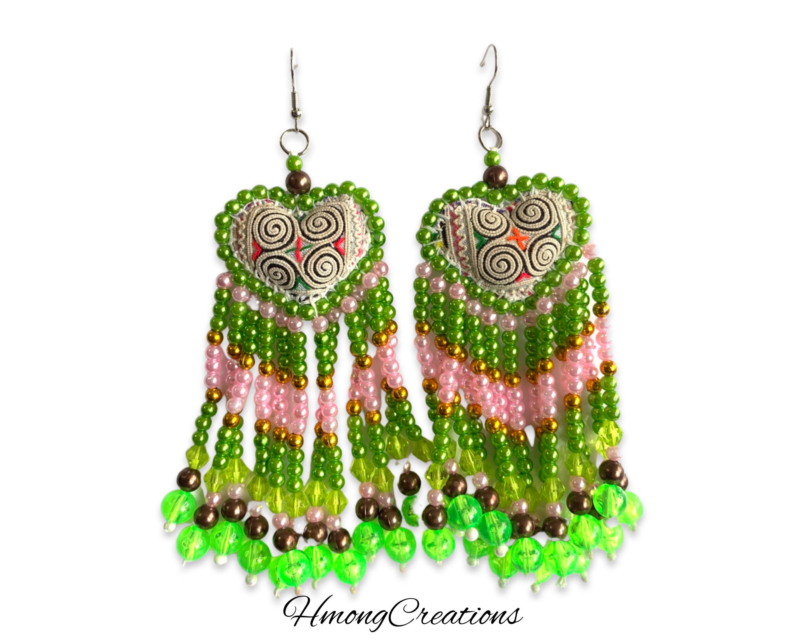 0569 Hmong Chinese Earrings