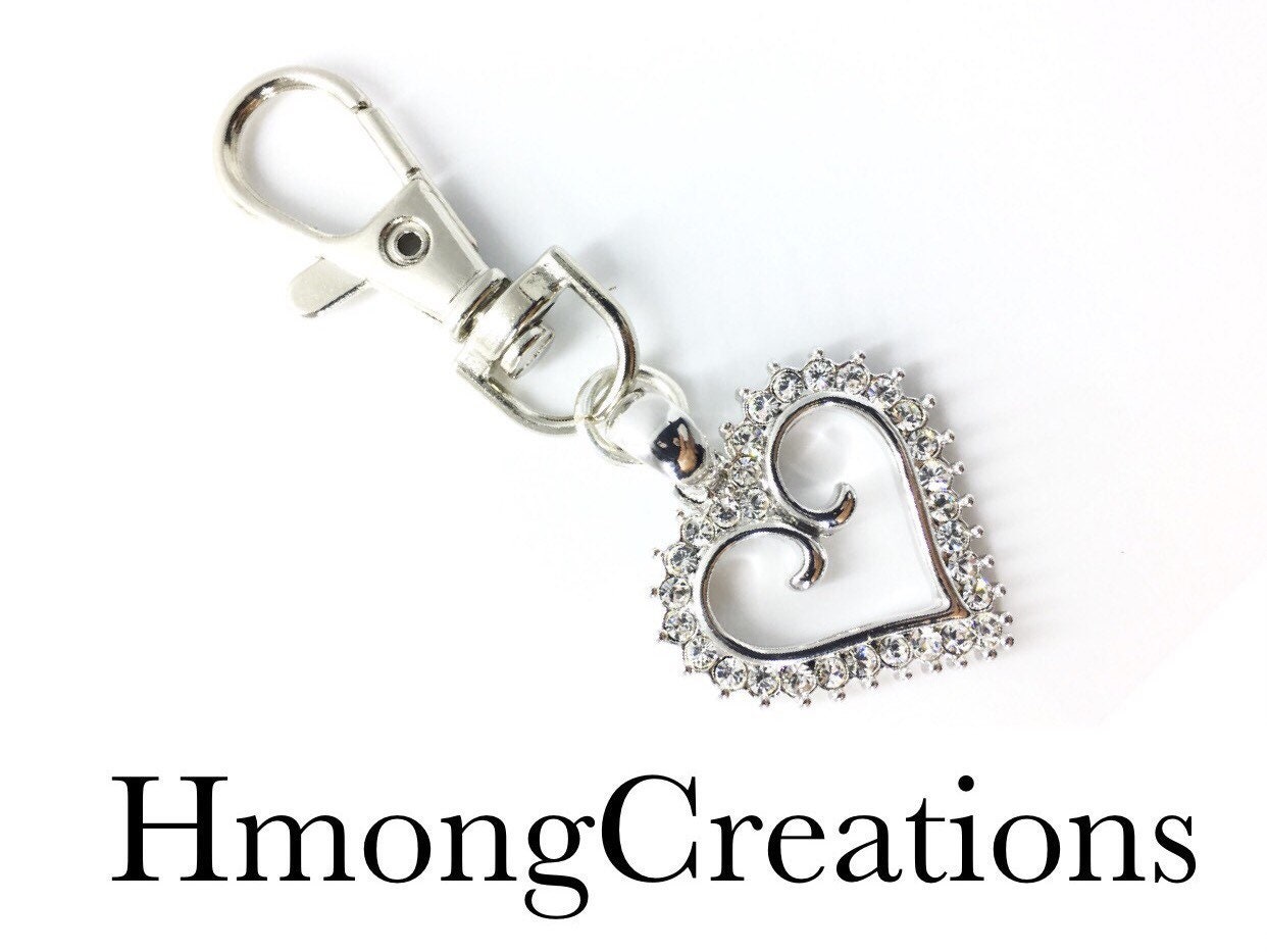 Hmong Keychain Hmong Creations Heart | Etsy