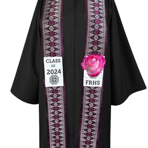 44.99 HmongStoles.Com Hmong Graduation Stole Not Lined Embroidered Priest Stole hmongcreations.etsy.com image 7