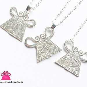 Hmong Necklace 2nd silver silver plated 7 different style elegant hmong charm soul lock spirit lock women image 9