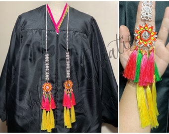 X - Hmong Graduation accessory - Priest Stole - Hmong Stole - Clergy Stole - Pastor Stole - Wedding Officiant Stole- Merci