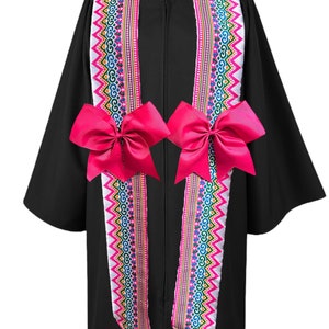44.99 HmongStoles.Com Hmong Graduation Stole Not Lined Embroidered Priest Stole hmongcreations.etsy.com image 7