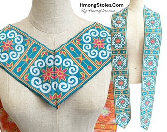 39.99 | HmongStoles.com | Hmong Graduation Stole | Not lined | Machine Embroidered | Add PRINTED Name = 10.00 |