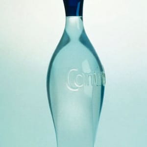 Rare 1994 Limited Edition “L’Ocybelle” Water Carafe By French Designer Kristian Gavoille For Contrex Mineral Water. Mint Condition