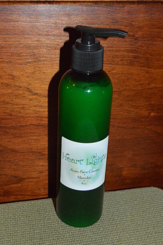 Face Cream helps with Acne 8 oz. Bottle with Pump Etsy