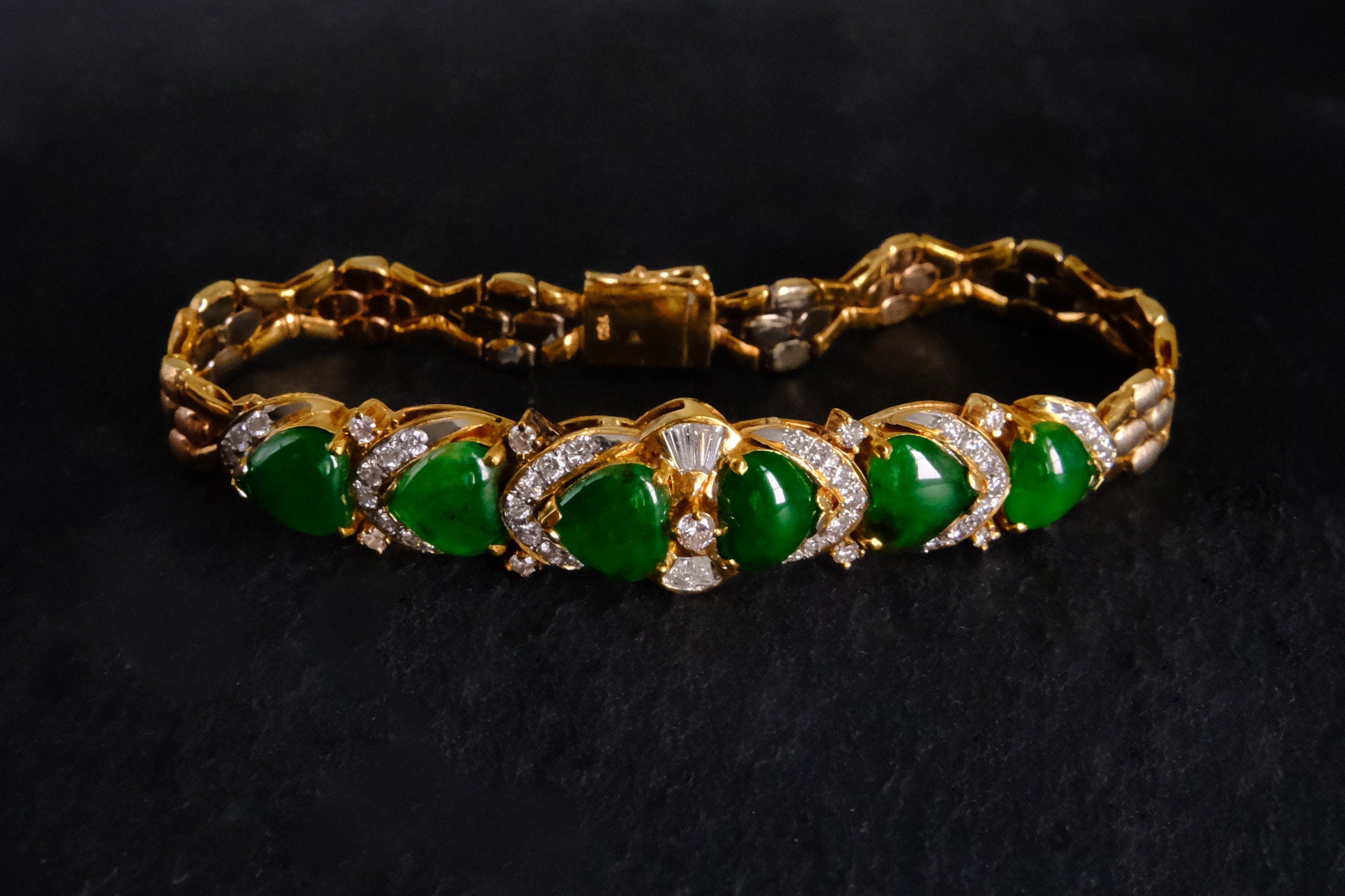 Jade and diamond jewelry best sale