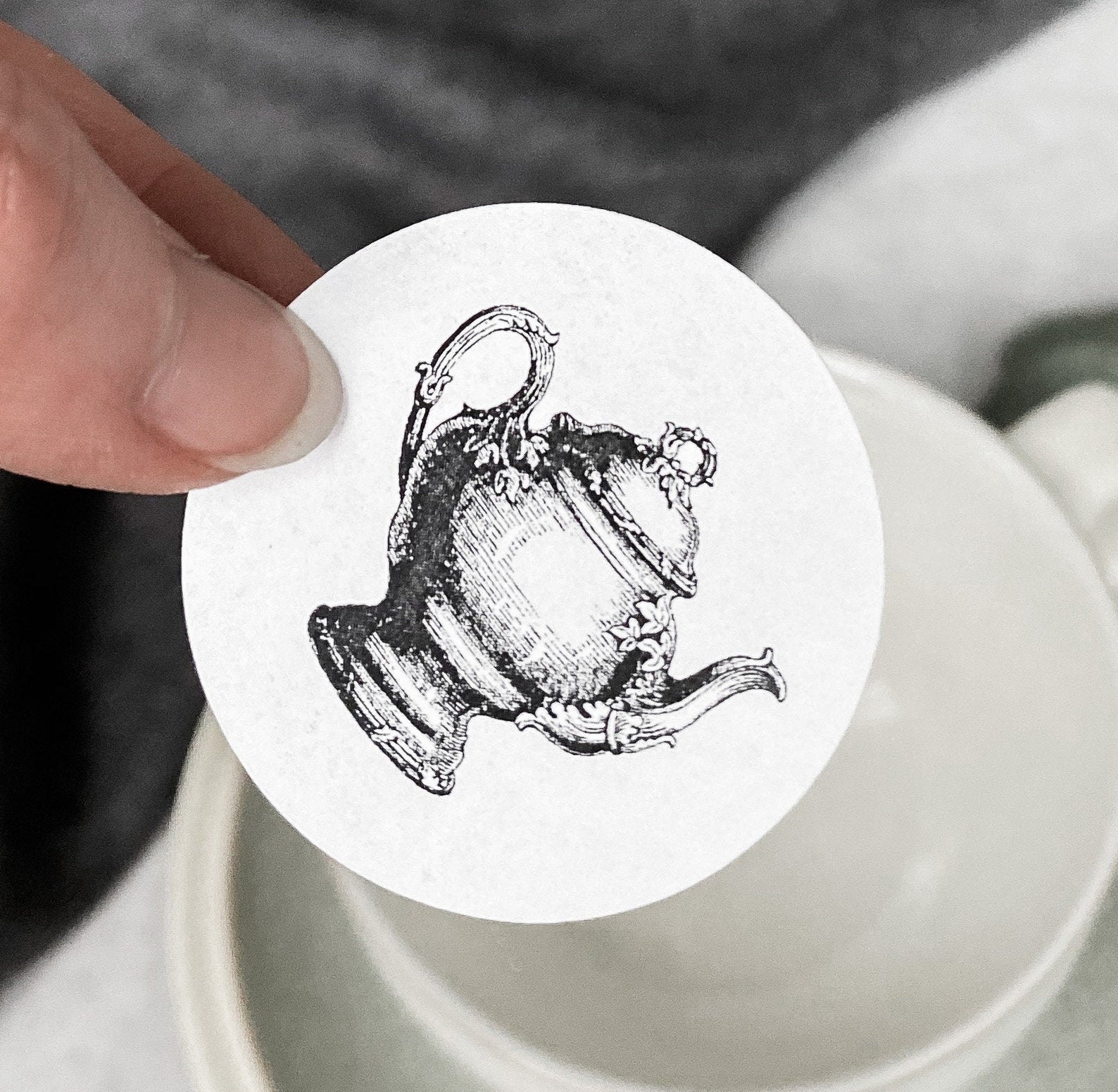 Vintage Teapot Stickers teapot stickers tea party stickers Etsy