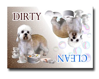 Dandie Dinmont Wanted Poster Fridge Magnet