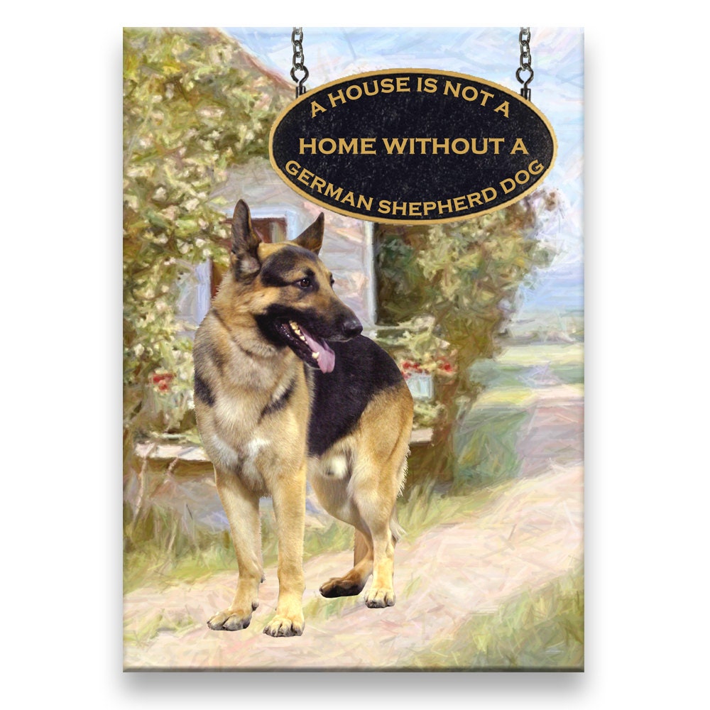 German shepherd refrigerator magnet 2 1//2x 3 1//2/"