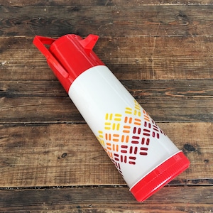 Vintage Aladdin Pump-A-Drink Retro Thermos Camping Thermos Hot Cold Thermos Pumping Thermos