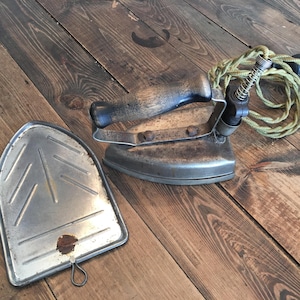 Vintage Thermax Electric Hand Bügeleisen/Landers Frary und Clark Vintage elektrische Tücher Eisen/Sammlerstück Handeisen