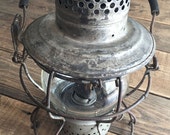Vintage Handlan St. Louis USA Railroad Lantern Excellent Condition Matching Globe Glass Collectible RXR