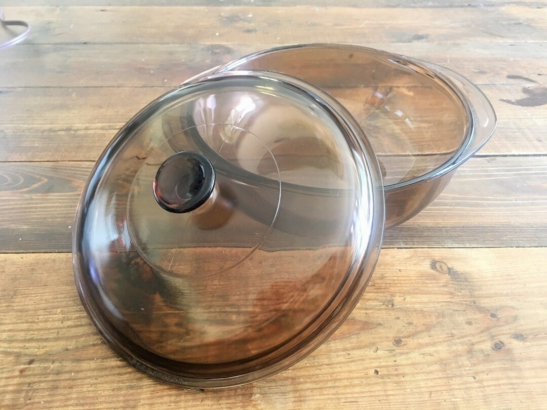 1.5 Quart Vintage Visions by Pyrex Covered Casserole Dish/vintage Pyrex ...