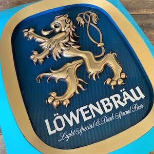Lowenbrau Beer Sign - Etsy