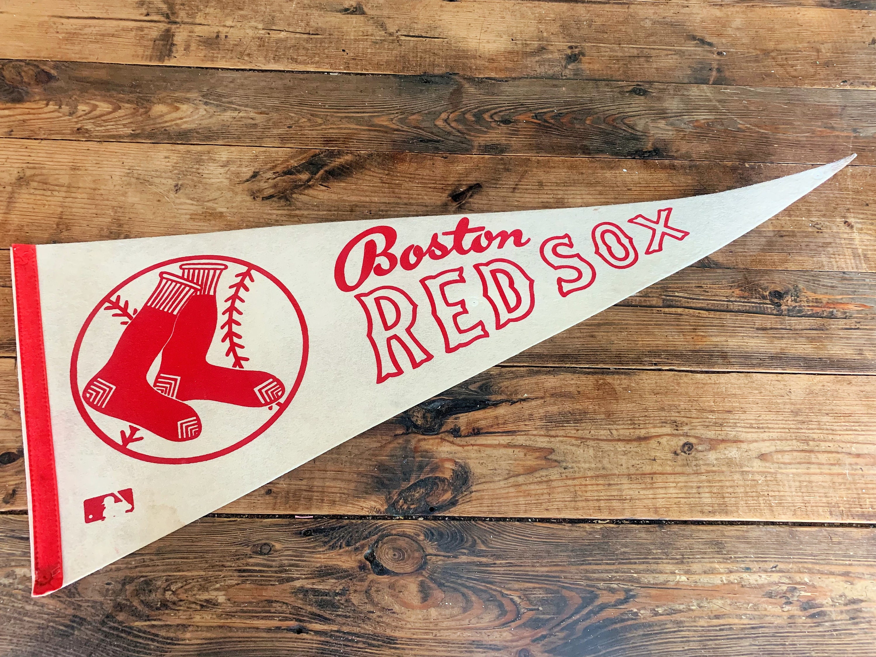 1970's Vintage Boston Red Sox Full Size Pennant/Sports Etsy