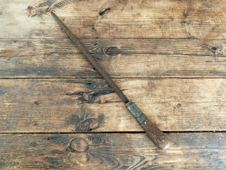 Old Rasps Antique Nicholson Rasp Round Lutz File and Tool Company Antique Shop ...