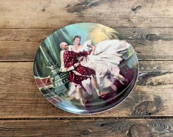 Collectible The King and I Plate "Shall We Dance?" King and I Collector Plate Series Movie Decorative Plate Memorabilia