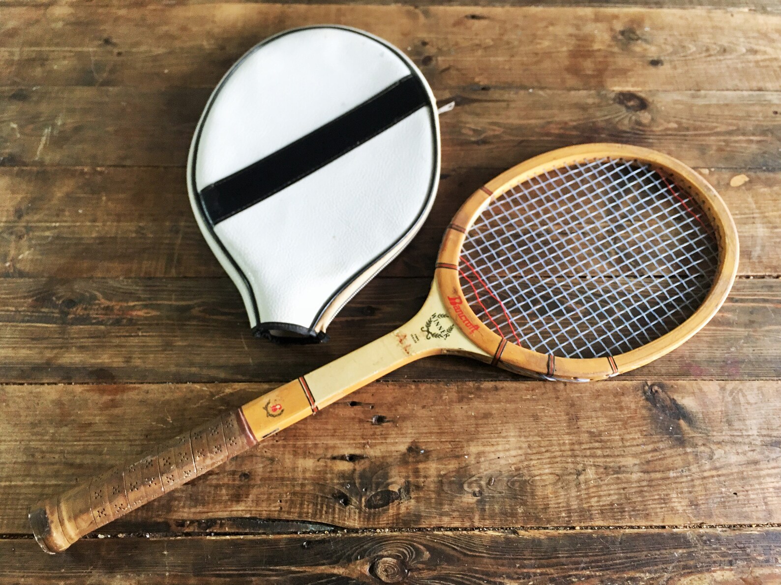 Vintage Bancroft Winner Tennis Racket and Case/Vintage Racket Etsy