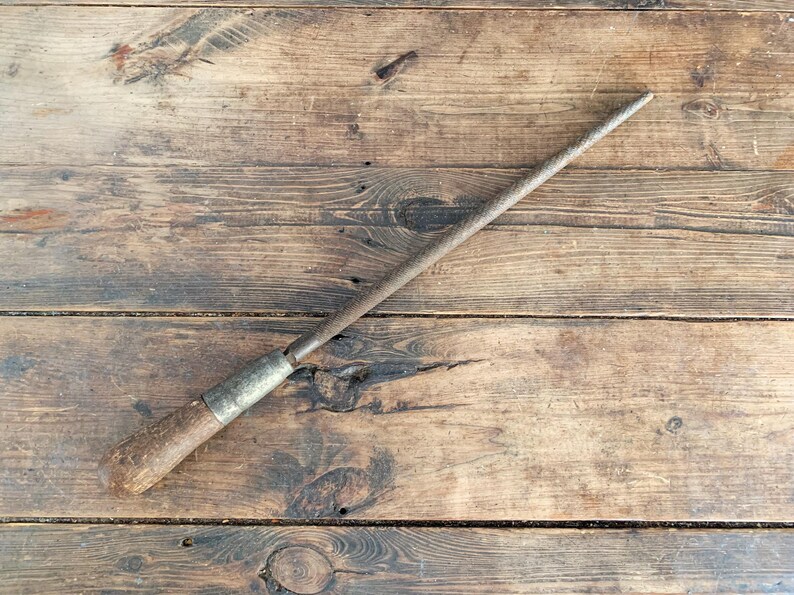 Old Rasps Antique Nicholson Rasp Round Lutz File and Tool Company Antique Shop ...