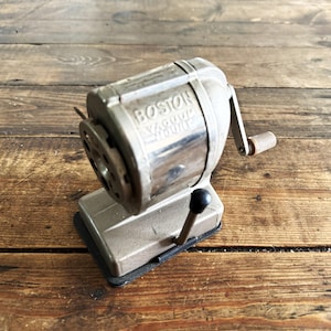Boston Champion Pencil Sharpener - Etsy