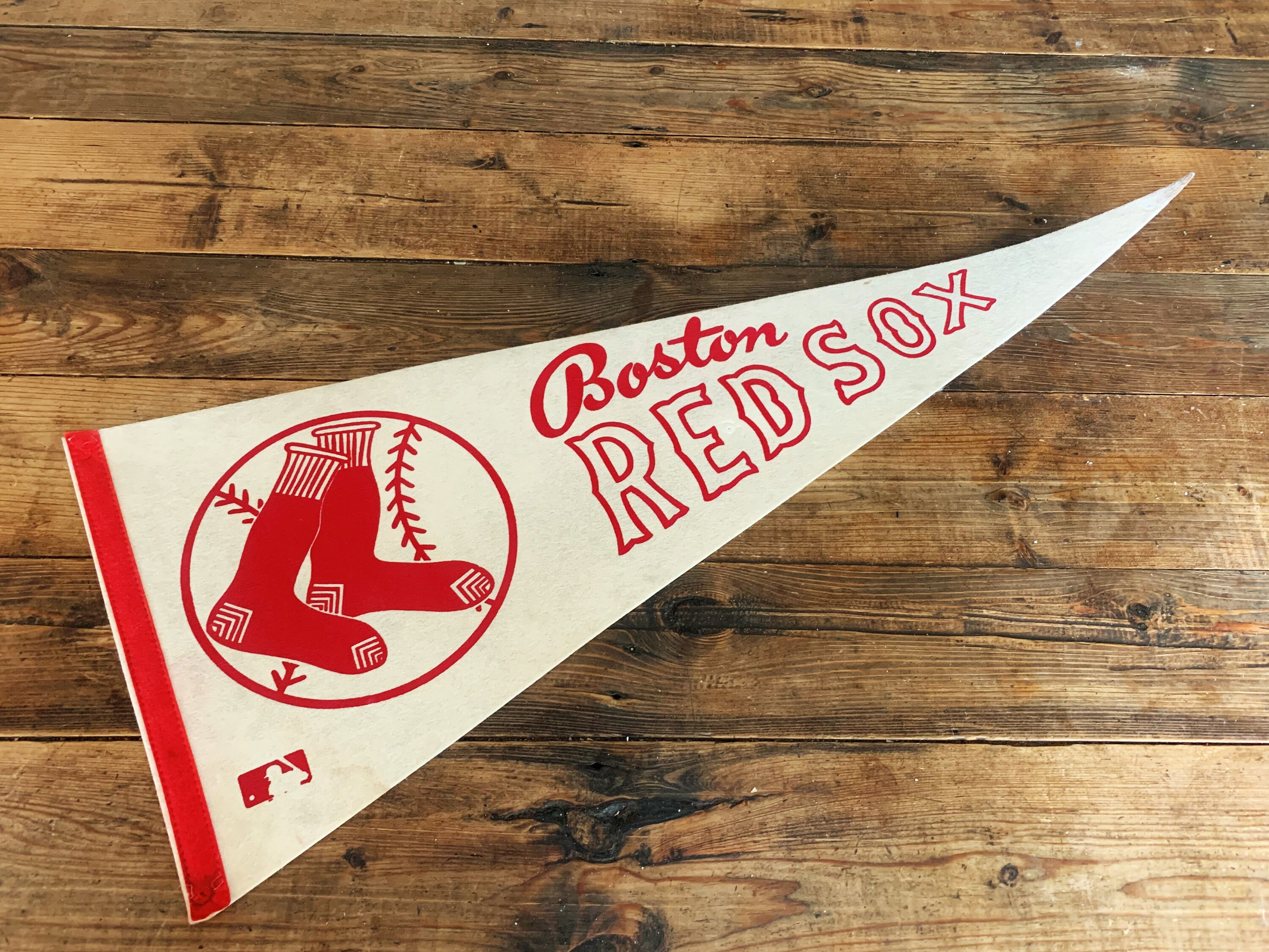 1970's Vintage Boston Red Sox Full Size Pennant/Sports Etsy
