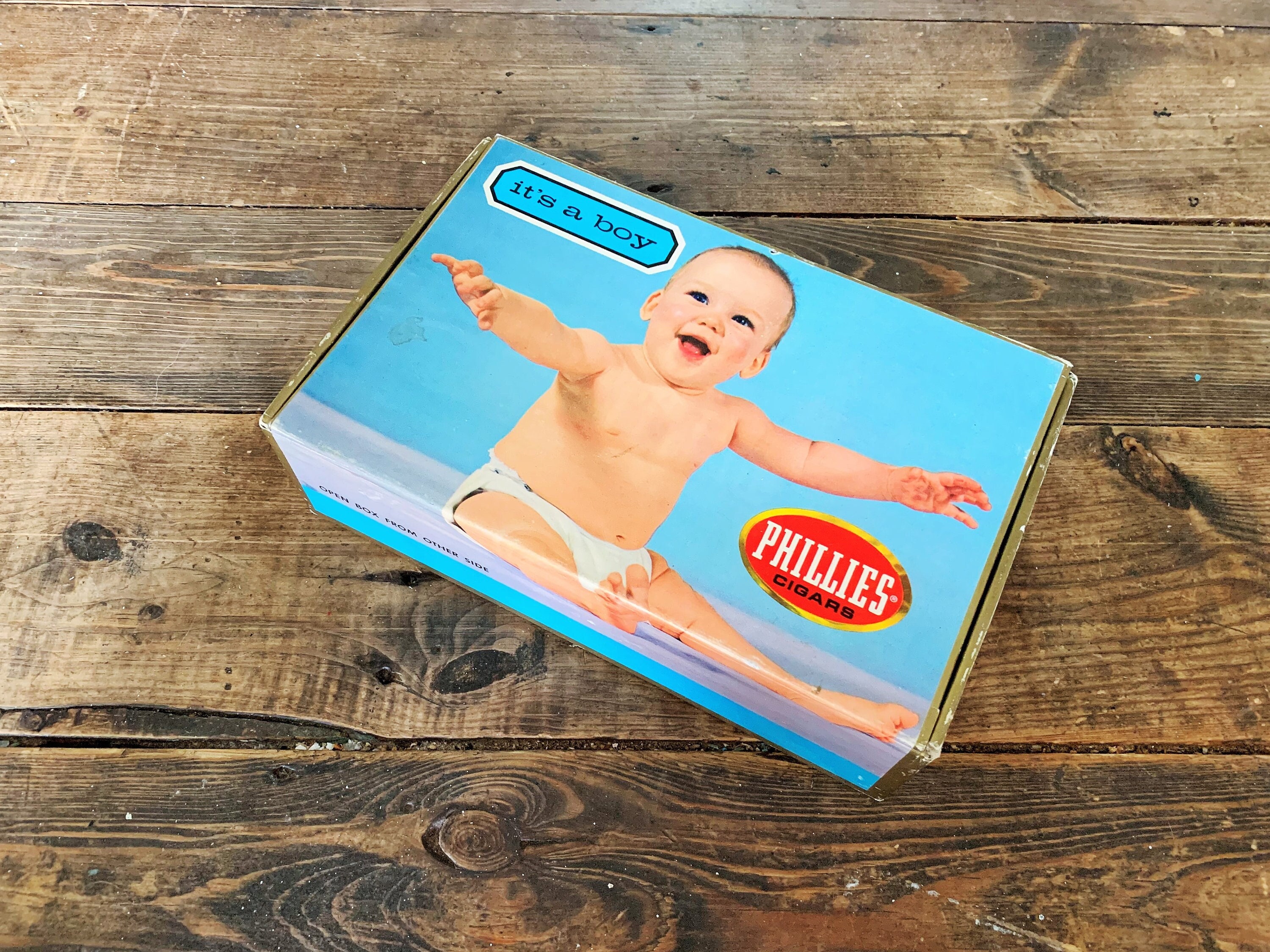 Phillies cigar box - Etsy 日本