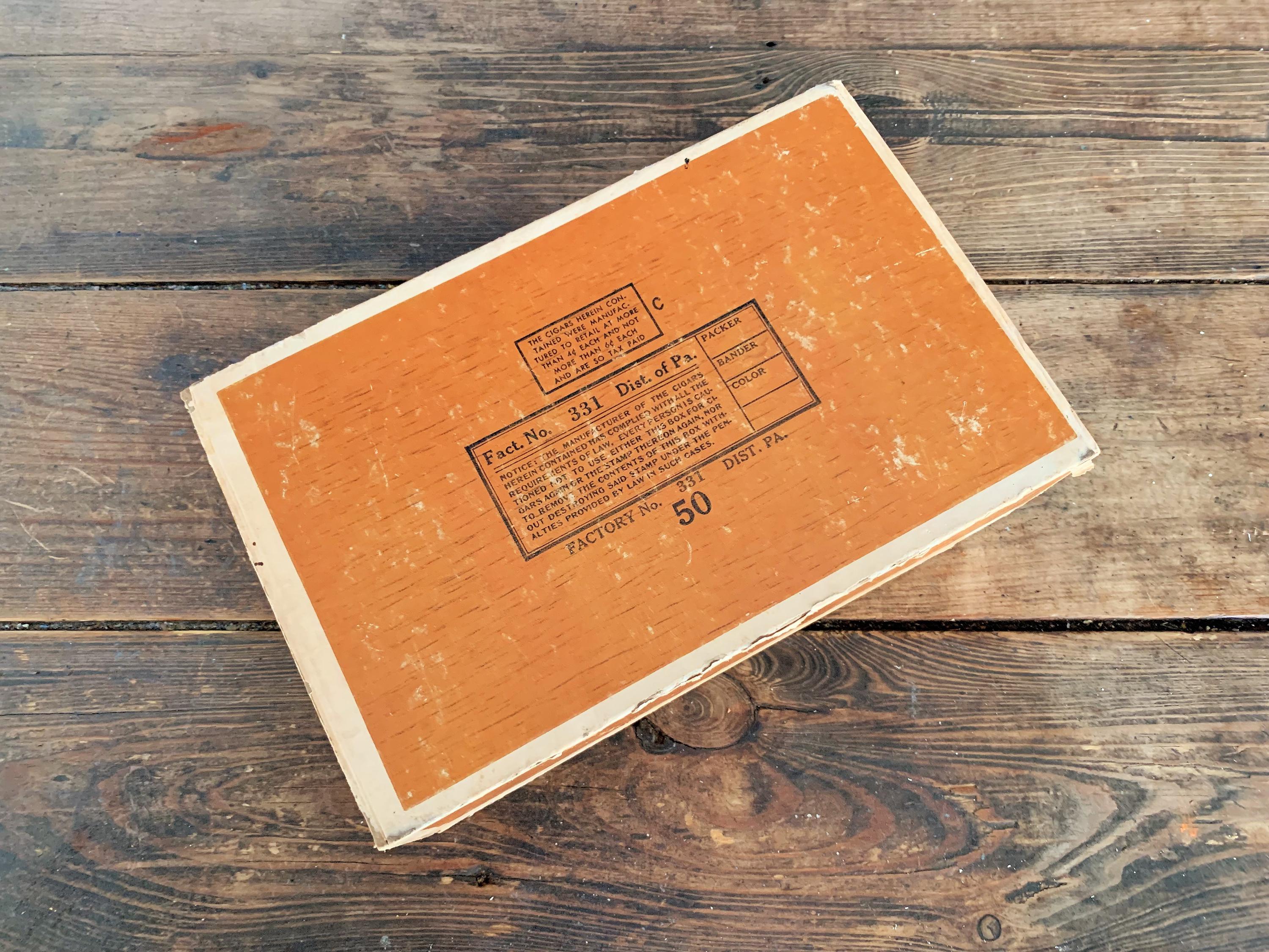 Vintage Golden's Blue Ribbon It's Mild Cigar Box Vintage