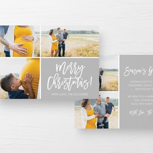 Druckbare Weihnachtskarte, Urlaub Foto Postkarte, moderne Foto-Weihnachtskarte, Urlaub Fotokarte, Weihnachten Foto Postkarte,