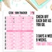 C25K Running Tracker Printable Fitness Planner Printable Running ...