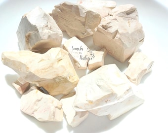 Morceaux d'argile kaolin africaine