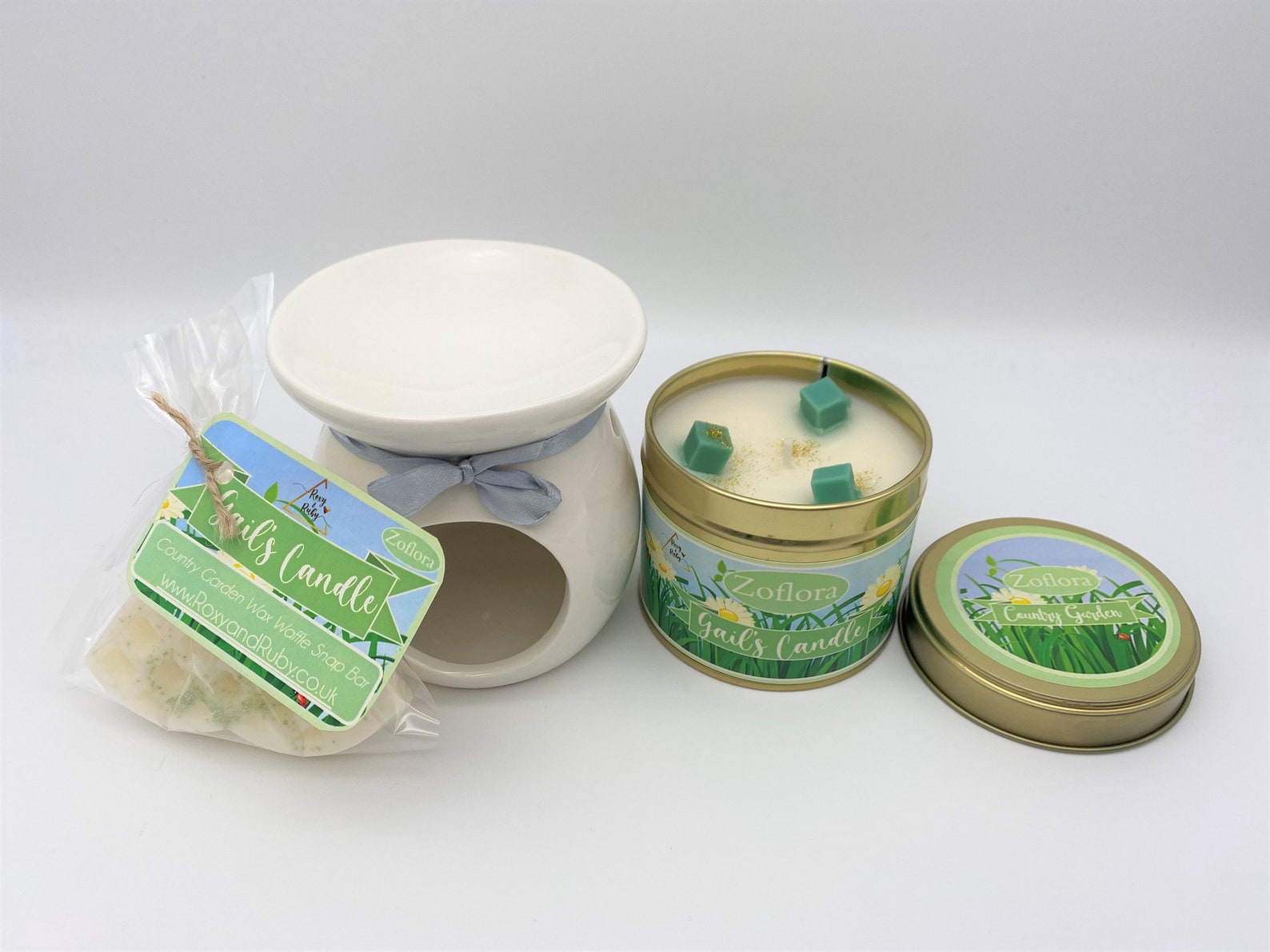 Zoflora Inspired Country Garden PERSONALISED Candle Package Etsy