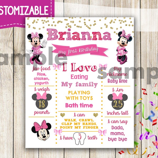 Minnie Birthday Svg - Etsy