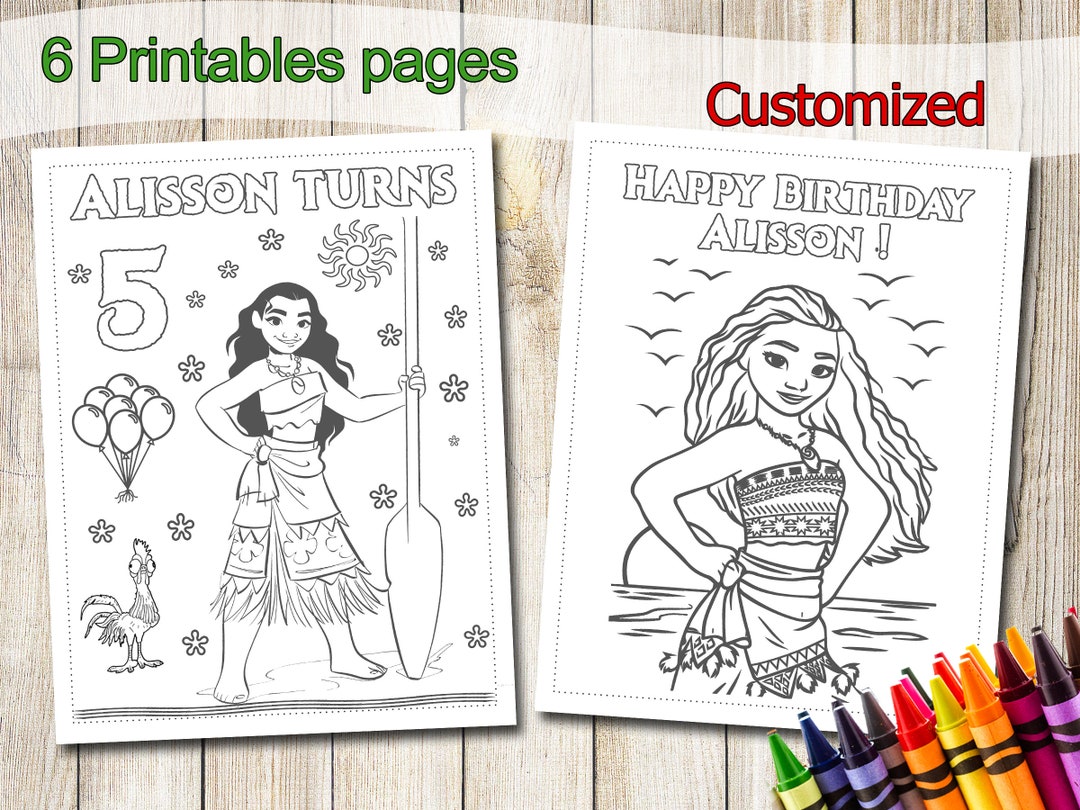 Moana Maui Coloring Pages, Moana Maui Party Favors, Moana Maui Birthday ...