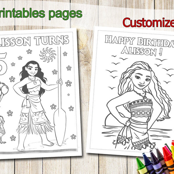 Moana Maui Coloring Pages, Moana Maui Party Favors, Moana Maui Birthday, Party Favor, Moana Maui coloring book, activities