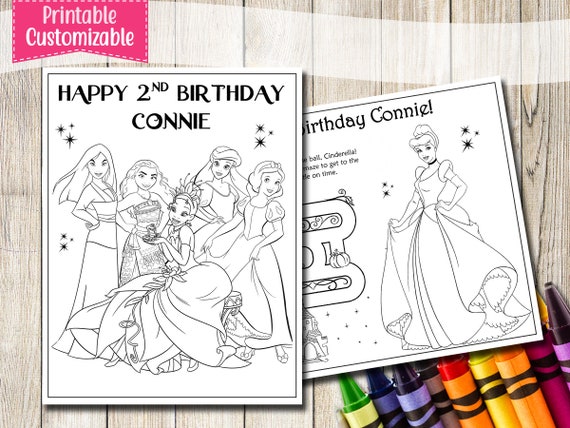 Principesse Disney Disegni da colorare stampabili Disney Princess