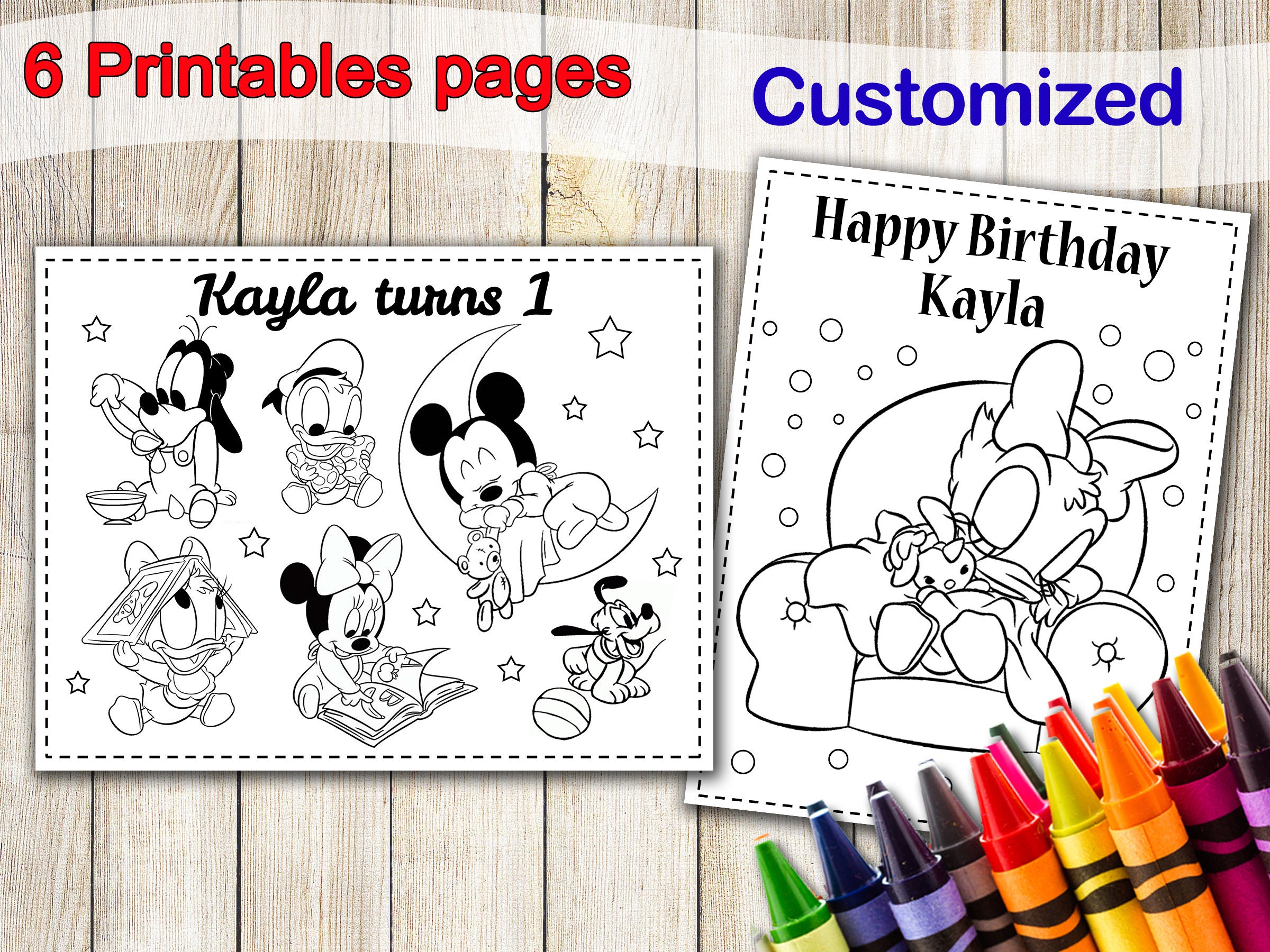 coloring pages of baby mickey mouse