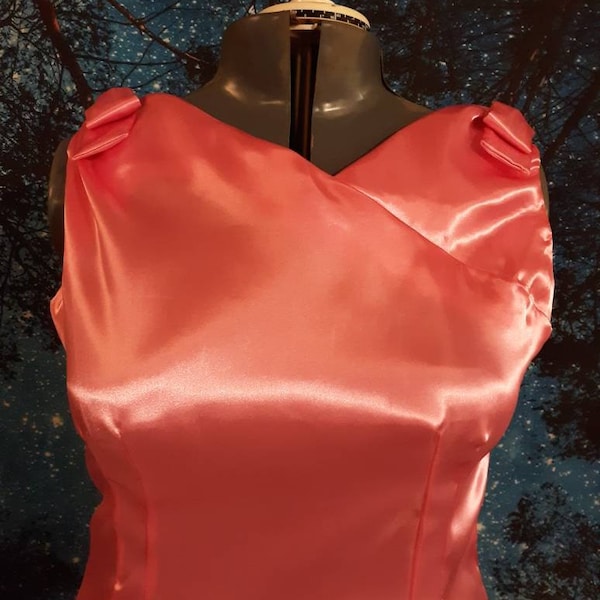 Retro 60's pink dress (Marilyn Monroe  Style)