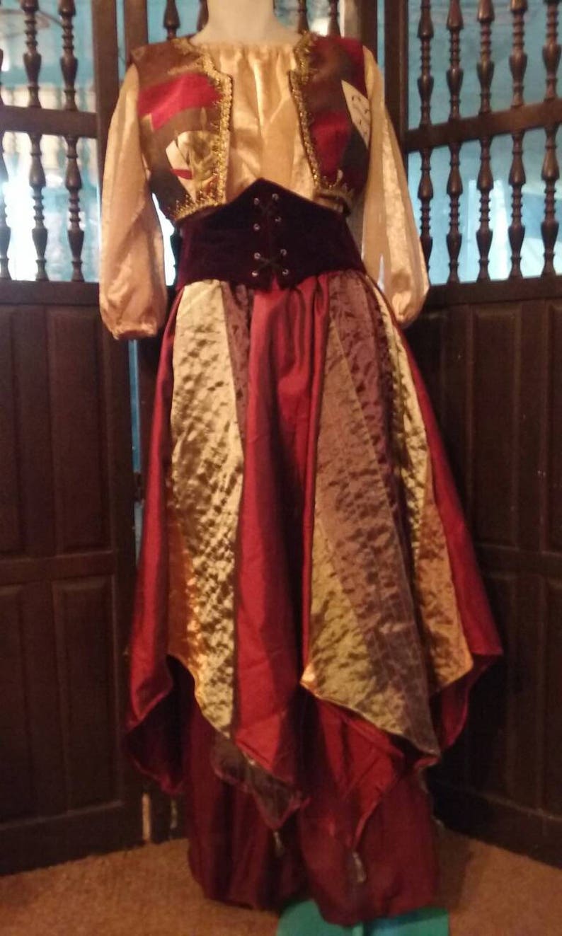 Jasmine would love this five piece dance outfit women/'s medium sized 30 inch waist