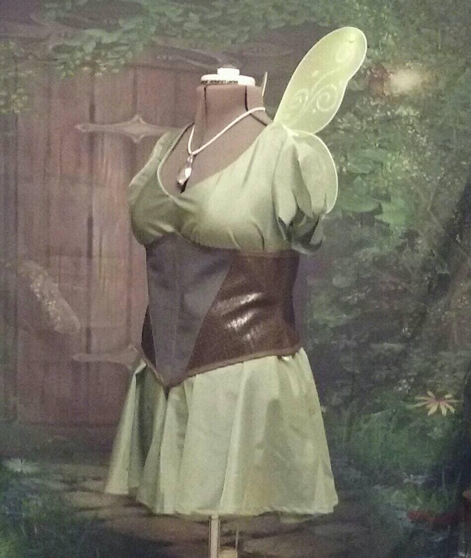 tinkerbell corset dress Adult corset dress vintage aesthetic Sequin-Bodice Long Prom Dress: santa outfit This adorable costume comes Size:3X 20/22